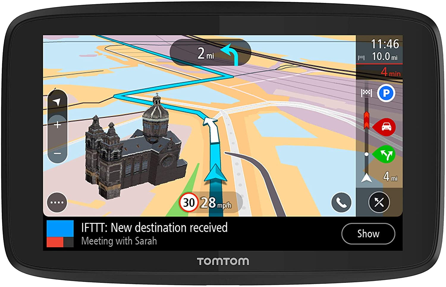TOMTOM  5" DISPLAY 4GB USA CANADA MEXICO EUROPE MAPS AUTOMOTIVE GPS RECEIVER