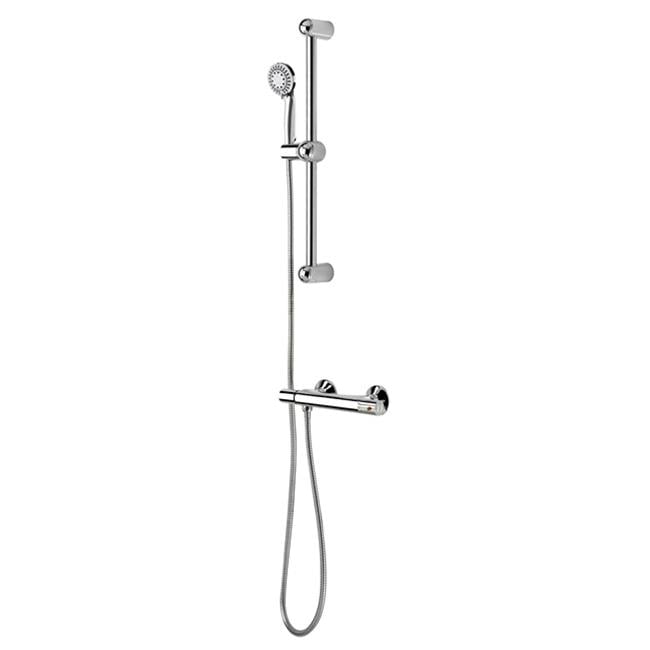 Belanger SYM002TSCCP Thermostatic Valve with Hand Shower Sliding Bar