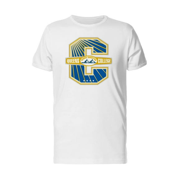 Queens College Team C T-Shirt Men -Image by Shutterstock, Male x-Large