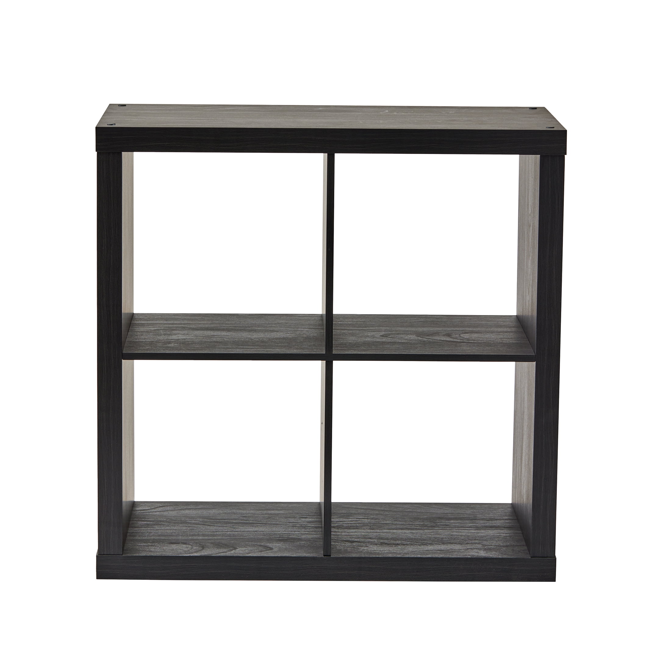 Better Homes & Gardens 4Cube Storage Organizer, Charcoal  (图3)