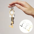 thumbnail image 6 of Raindrops 3Pcs Mini Scooter Key Chains in Gold for Zinc Alloy, 6 of 8