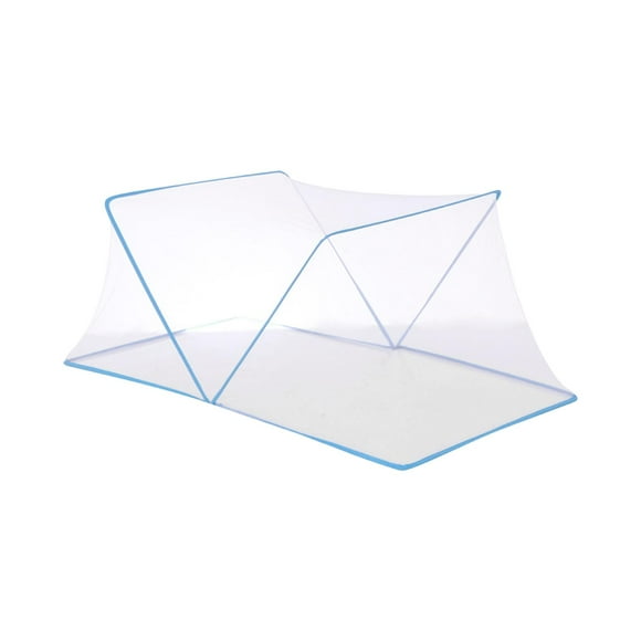 Tienda de campaña plegable y compacta para adultos, ideal para viajes y acampadas. Azul 190x135x80cm