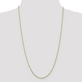 thumbnail image 2 of 10K Yellow Gold 1.3mm Solid Diamond Cut Cable Chain 18 Inch, 2 of 5