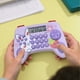 thumbnail image 4 of Calculadora estilo gamepad Calculadora aritmética digital portátil Pantalla LCD de 8 dígitos Calculadora portátil para oficina y escuela con botones de silencio Diseño compacto para estudiantes y pro, 4 of 6