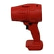 thumbnail image 3 of Soplador de polvo rojo Soplador de aire eléctrico Herramienta de soplado versátil para teclados de computadora Motor sin escobillas de velocidad del, 3 of 9