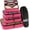 Precious Pink, variant on 5 Set Packing Cubes - Travel Organizers with Laundry Bag (Aqua Teal)