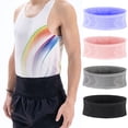 thumbnail image 2 of Paokuoon Fanny Pack Bag Running Fanny Pack Large Capacity Ergonomic Design Wear Resistant Elastic Sweat Absorption Nylon Sports Workout, 2 of 9