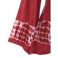thumbnail image 4 of Tallas grandes Dreamcatcher Imprimir manga de campana camiseta Rosegal Mangas largas de talla grande, 4 of 5