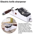 thumbnail image 2 of Hioecau Electric Knife Sharpener Non-slip Base Easy to Clean USB Powered Ergonomic Design Knife Sharpener, 2 of 8