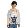 thumbnail image 4 of Watercolor Cane Corso Happy Birthday Celebration Balloons Gift Party All Over Print 3D Baseball Jacket Italian Mastiff Dog Lover Gifts Idea Bomber Jacket Softball - 00028, 4 of 6