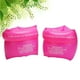 thumbnail image 5 of EeaseMX 2 flotadores inflables para brazos, manguitos, alas de agua, anillos de natación, manguitos de tubo, flotadores de seguridad para entrenamiento de natación para niños, bebés y adultos (rosa), 5 of 7