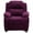 Purple, variant on Bowery Hill Padded Kids Recliner in Blue