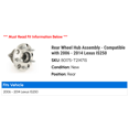 thumbnail image 2 of Rear Wheel Hub Assembly - Compatible with 2006 - 2014 IS250 2007 2008 2009 2010 2011 2012 2013, 2 of 2