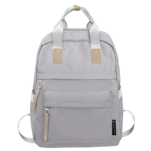 Sac à Dos Décontracté pour Femme en Nylon, Mode, Simple, pour Ordinateur Portable, Sac à Dos de Voyage Portable
