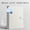 White, variant on A4 Data Book 60 Pages - Music Score Folder, Certificate Collection Binder, Test Paper Storage Book with Clear Insert Sleeves - Transparent Plastic Sheet Protectors for Home Office School Document Org