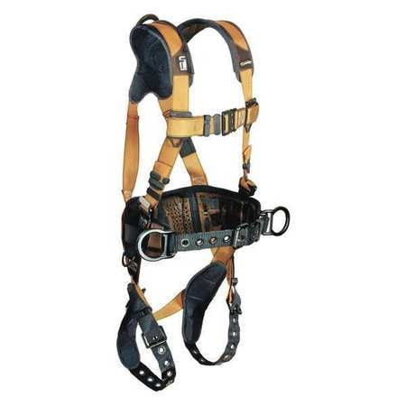 Full Body Harness, L, No Front D-Ring FALLTECH G7081BL