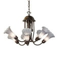 thumbnail image 6 of Meyda Lighting 24" Wide Gray Tiffany Pond Lily 7 Light Chandelier - N/A, 6 of 6