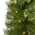 thumbnail image 4 of Nearly Natural 5ft Green Pencil Christmas Tree with 100 Clear LED Lights, 4 of 8