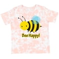thumbnail image 3 of Inktastic Bee Happy Boys or Girls Toddler T-Shirt, 3 of 5