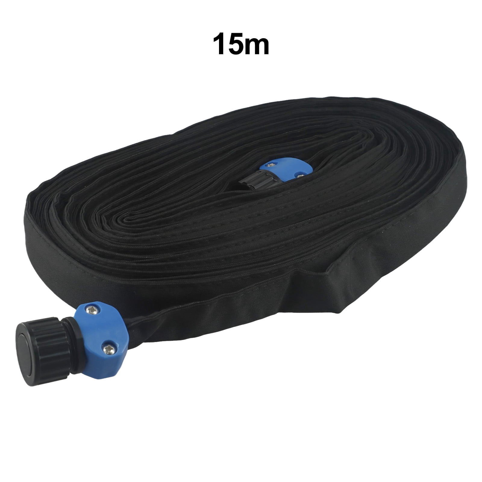 PVC Seepage Pipe Garden Hose Flexible Flat Soaker Hose Seepage Water Belt 50Ft Smile Home