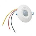 thumbnail image 1 of DOLITY 2-4 Packung Recessed 360 Degree PIR Occupancy Motion Sensor Detector 4 Pcs, 1 of 9