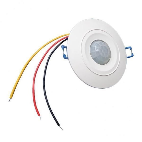 DOLITY 2-4 Packung Recessed 360 Degree PIR Occupancy Motion Sensor Detector 4 Pcs