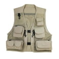 thumbnail image 1 of Chaleco de pesca con mosca de Malla Sunnimix ligero transpirable utilitario para fotografía Chaqueta sin mangas, 1 of 8