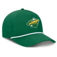 thumbnail image 3 of Men's Fanatics  Kelly Green Minnesota Wild  Alternate Authentic Pro A-Frame Adjustable Hat, 3 of 5