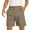 Khaki, variant on cfhntfmh Men's Casual Cargo Shorts Quick Dry Solid Color Outdoor Short Pant with Muti-Pockets Lightweight Hiking Golf Work Shorts