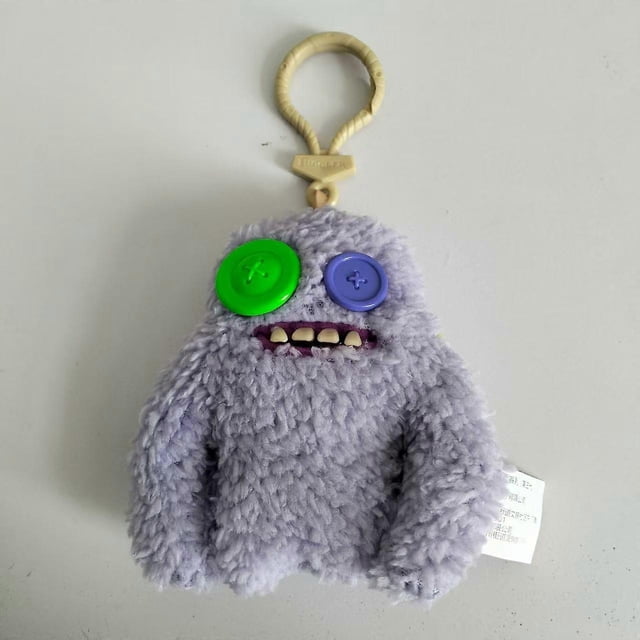 Big Tooth Cute Tooth Monster Pendant, Funk Tooth Treasure, Ugly Cute Monster Doll, Plush Keychain