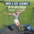 thumbnail image 3 of Bestway Xtreme Air 12 ft Trampoline for Kids & Adults, No-Gap Enclosure, Foam-Padded Poles, 3 of 14
