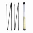 thumbnail image 1 of Golf Alignment Sticks Golf Practice Rods Putter Black Trainer Tools Golf Swing Training Tool, 1 of 5