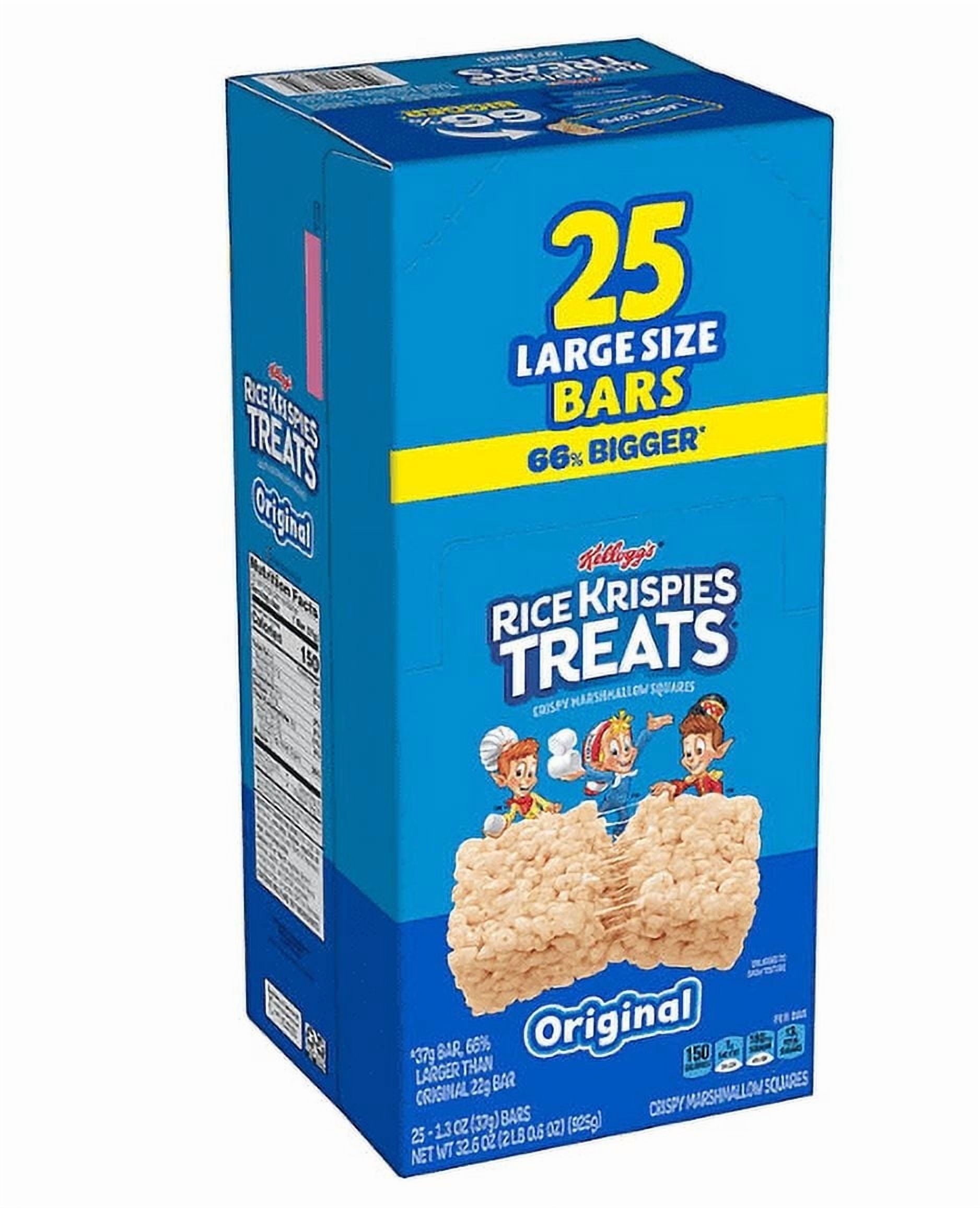 Kellogg's Rice Krispies Treats, Double Chocolatey Chunk Bars, 1.3
