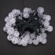 thumbnail image 4 of 200 luces de bola de color blanco cálido burbujeante para decoración navideña y de fiestas, bolas de 1,8 cm, cadena de luces LED solares impermeables de 22 m de largo, 4 of 8