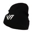 thumbnail image 2 of State VA Embroidered Long Beanie - Black OSFM, 2 of 5