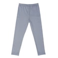 thumbnail image 5 of 3 Pack Toddler Little/Big Girls Footless Leggings Kids Solid Ankle Length Stretchy Legging Pants for 4-12 Years, 5 of 5