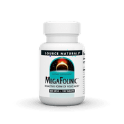 Source Naturals MegaFolinic Bioactive Form of Folic Acid 800 mcg 120 Tablets