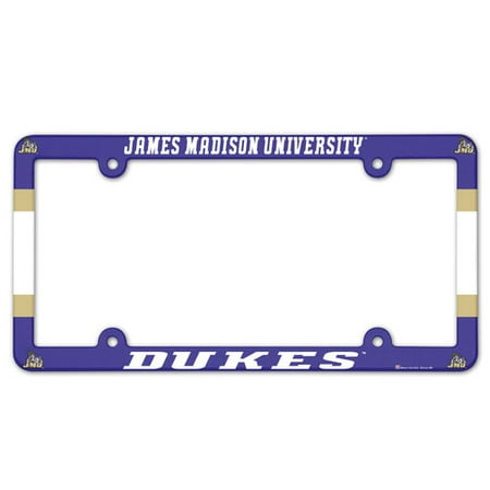 - American Logo Products James Madison Dukes License Plate Frame