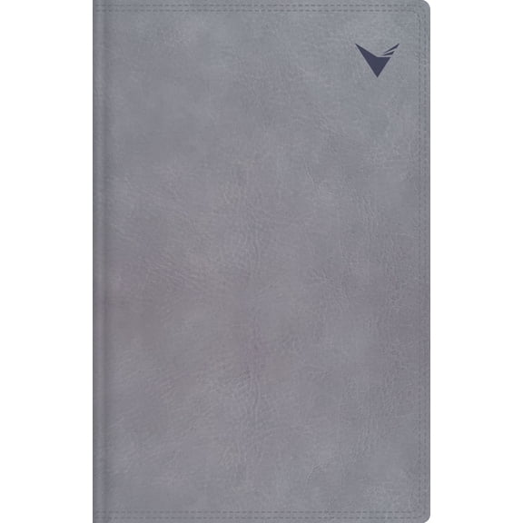 Nbla, Biblia de Estudio, Interior a DOS Colores, Leathersoft, Gris, Comfort Print, (Hardcover)