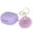 Purple, variant on Silicone Case Compatible with Samsung Galaxy Buds 2/Buds Live/Buds Pro, with Cute Keychain Accesories