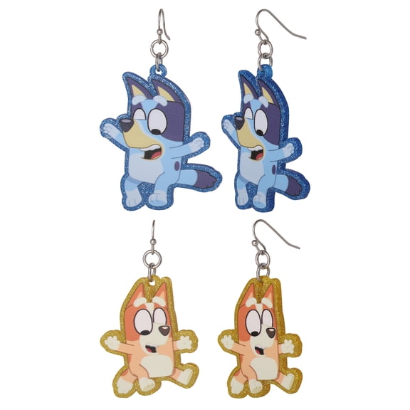 Bluey & Bingo Earring Set, 2 Pairs