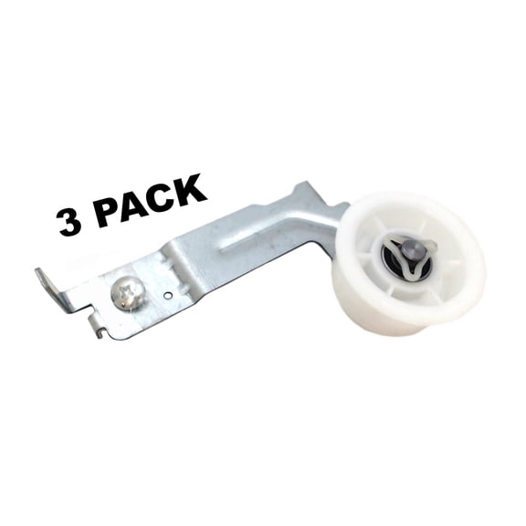 3 Pk, Dryer Idler Pulley Assembly for Samsung AP6038887, PS11771601, DC93-00634A