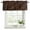 White, variant on 2 Pack Rustic Wood Valances for Windows Bedroom Living Room Window Treatments, Brown Wooden Planks Farmhouse Vintage Rod Pocket Valance Drapes Short Kitchen Curtains Over Sink 42"x12"