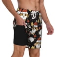 thumbnail image 3 of Fotbe Cute Dog Panda Men’s Swim Trunks Quick Dry Swim Shorts Board Shorts with Mesh Lining-Small, 3 of 9