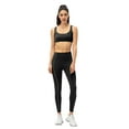 thumbnail image 2 of EFINNY Workout Sets for Women 2 Piece High Waisted Contrast Stripes Leggings with Shockproof Sports Bra Sets Yoga Outfit Jogging Gym Sportswear, 2 of 6