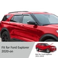 thumbnail image 4 of Voron Glass Tape-on Extra Durable Rain Guards for Ford Explorer 2020-2026, Window Deflectors, Vent Window Visors, 4 Pieces - 100883, 4 of 9