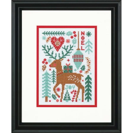UPC: 0088677089917 | Dimensions® Nordic Winter Counted Cross-Stitch Kit