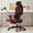 Red, variant on Ergonomic Office Chair Big Tall Reclining Gaming Chair Adjustable Lumbar Support 6D Armrest 6D Headrest Breathable Mesh Swivel Computer Chairs Home Task Desk Chair Wheels Coat Hanger Tilt Lock Red