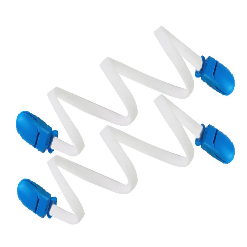 Valink Adjustable Elastic Cord Durable Firm Plastic Clip Stretch Elastic Band Rope for Face