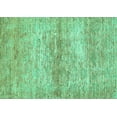thumbnail image 1 of Ahgly Company Indoor Rectangle Abstract Turquoise Blue Modern Area Rugs, 6' x 9', 1 of 4